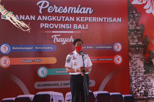 BPTD dan Pemkab Klungkung Resmikan Layanan Angkutan Perintis di Nusa Penida