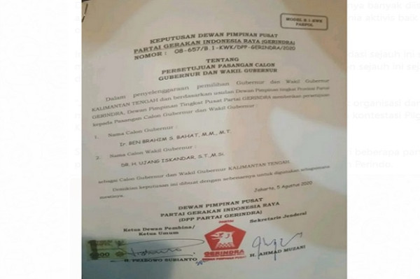Relawan Ben-Ujang Antusias Sambut Rekomendasi Partai Gerindra