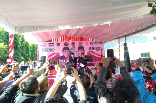 Daftar Hari Pertama, Santoso Yakin Menang Total di Kota Blitar