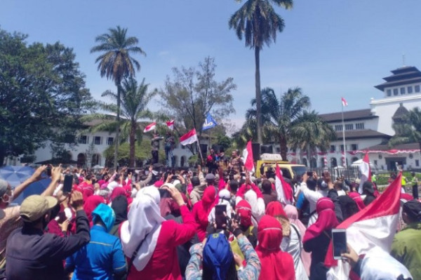 Di Gedung Sate, Gatot Nurmantyo-Din Syamsuddin Tegaskan KAMI Gerakan Moral