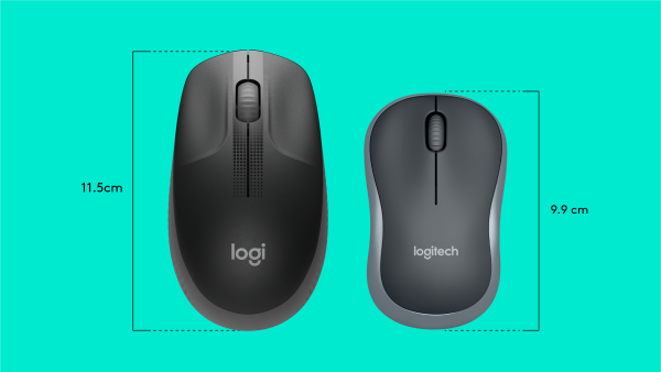 Logitech M190, Mouse Nirkabel untuk Pemilik Tangan Besar