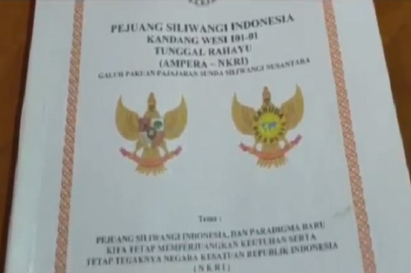 Heboh di Garut Lambang Negara Diubah dan Buat Mata Uang Sendiri