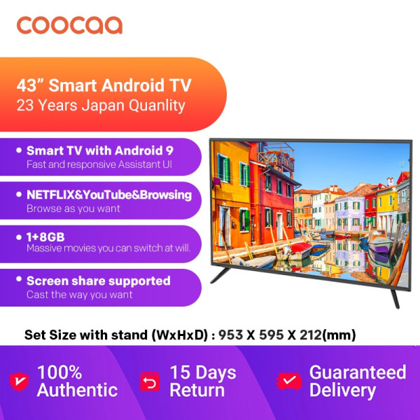 Smart TV Ukuran Besar Super Murah Tersedia di 9.9 9read Sale JD.ID