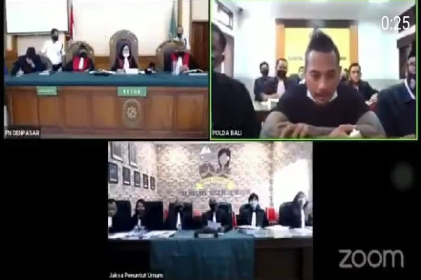 Jalani Sidang Perdana, Jerinx SID Langsung WO