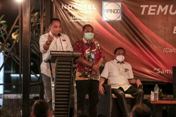 Dihadapan Para Pengusaha, Ini yang Dipaparkan Eri Cahyadi