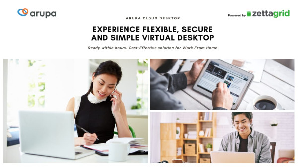 Jaga Produktivitas saat WFH, Arupa Cloud Nusantara Luncurkan Cloud Desktop