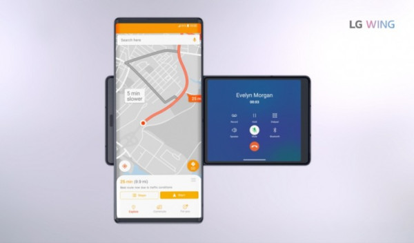 LG Wing Hadir Menggebrak Pasar Ponsel Dunia dengan Desain Unik