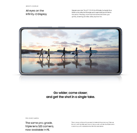 Bocoran Spesifikasi dan Harga Bentuk Opini Galaxy S20 FE Ungguli iPhone 12