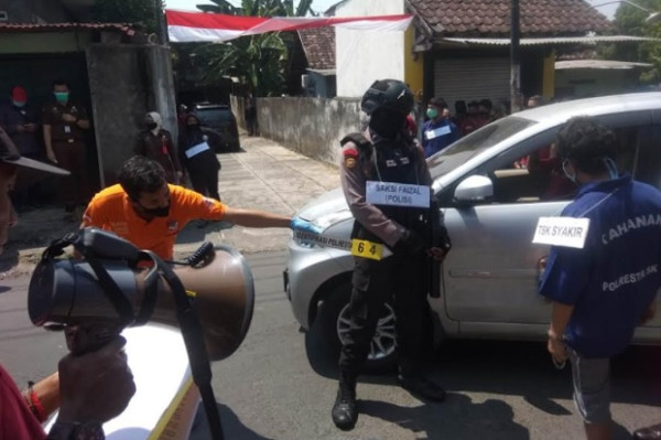 Rekonstruksi Penyerangan Pasar Kliwon, 8 Tersangka Peragakan 77 Adegan