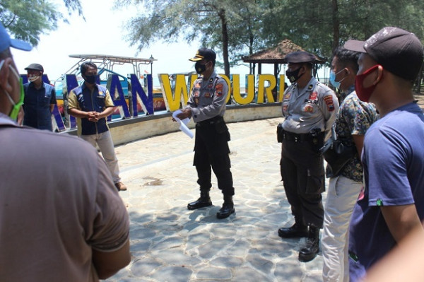 Bangun Kesadaran Penggunaan Masker, Polisi Gandeng Komunitas di Pemalang