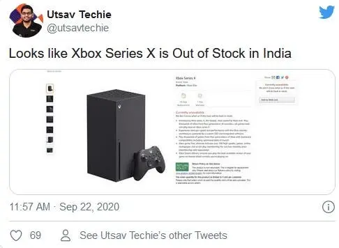 Microsoft Xbox Series X Laris Manis Terjual dalam Hitungan Menit