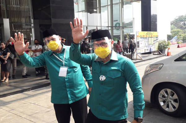 Muhamad Absen Pengambilan Nomor Urut Pasangan Calon Pilkada Tangsel 2020