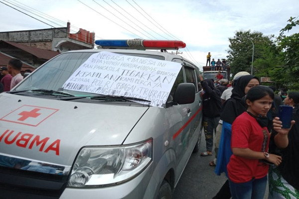 Pelaku Pungli Ditembak Mati Polisi, Warga Blokir Jalinsum