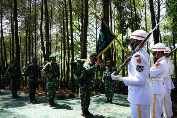 Di Lereng Arjuna, Prajurit Tempur Kostrad Ditempa Jadi Kesatria