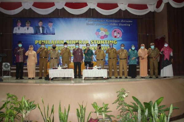Apresiasi Kinerja DKPPKB, Bupati Morowali Buka Kegiatan Penilaian Kinerja Stunting
