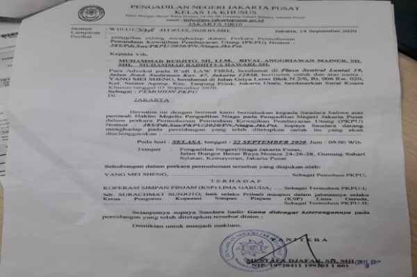 Nasabah Pontang-Panting, Koperasi LiMa Garuda Gagal Bayar Ratusan Miliar