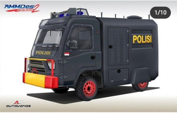 Mobil Desa Dimodifikasi Jadi Kendaraan Taktis TNI dan Polisi, Iniloh Bentuknya