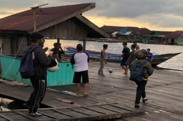 Penampakan Buaya 3 Meter, BKSDA: Warga Jangan Mandi di Sungai Arut