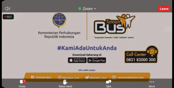 Perbaiki Layanan Transportasi Publik, Kemenhub Gaungkan Teman Bus
