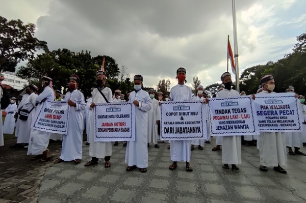 Ribuan Umat Islam Pematangsiantar Demo Salah Urus Jenazah