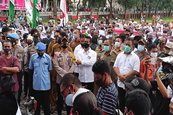 Ribuan Umat Islam Pematangsiantar Demo Salah Urus Jenazah