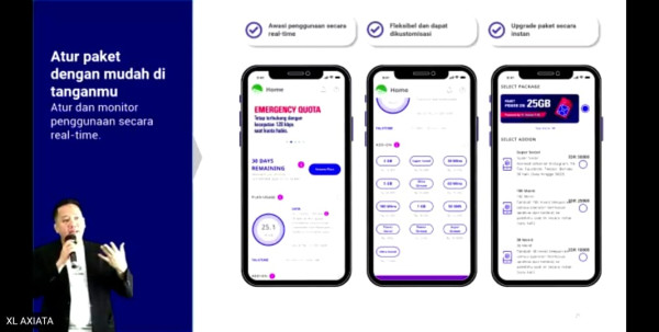 XL Axiata: Live.On Membuat Pelanggan 'Merdeka' Gunakan Kuota Data