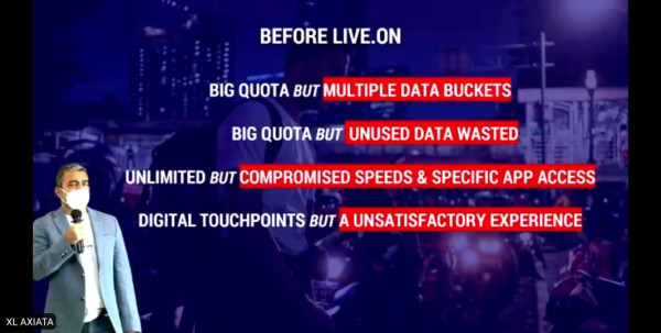 XL Axiata: Live.On Membuat Pelanggan 'Merdeka' Gunakan Kuota Data