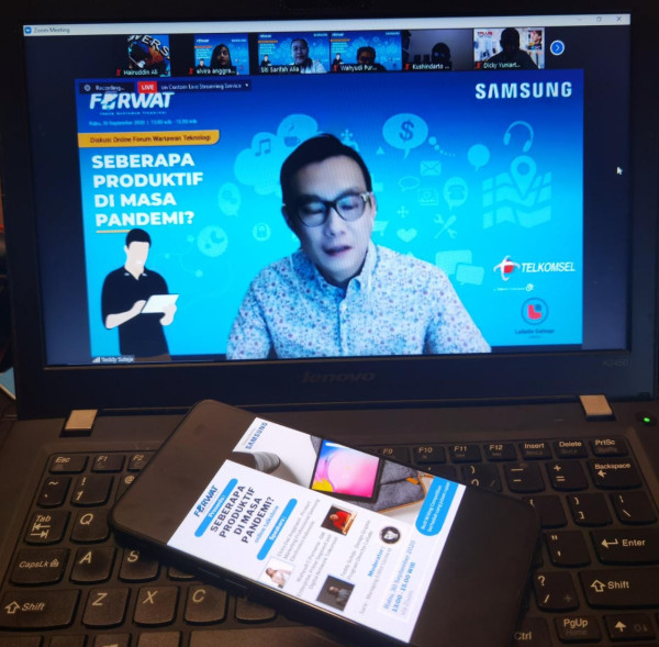 Kaya Fitur Kreatif, Tablet Galaxy Tab S7 Bikin Penggunanya Makin Produktif di Masa Pandemi