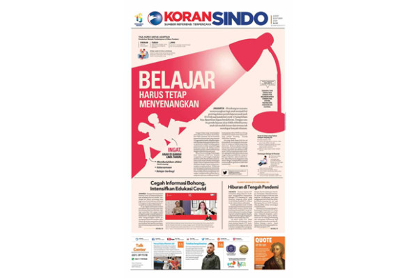 Belajar Harus Tetap Menyenangkan