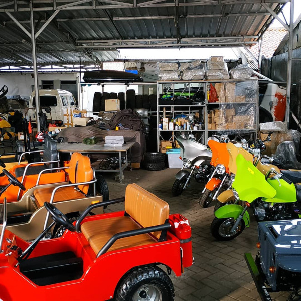 Mini-Davidson Sensasi Ekstrak Harley-Davidson dari Indonesia