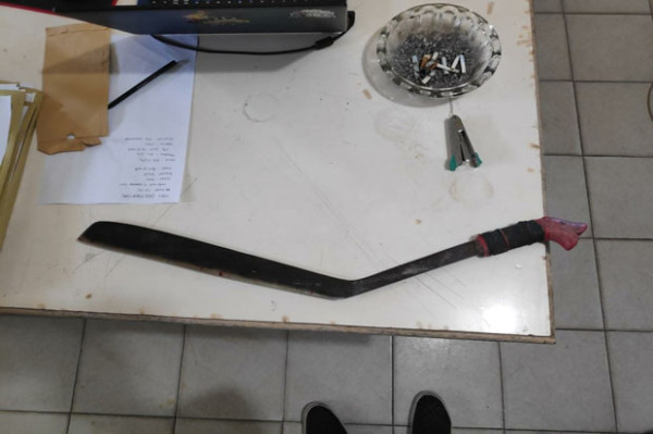 Alami Gangguan Jiwa, Warga Parit Keladi Dibacok Anak Sendiri