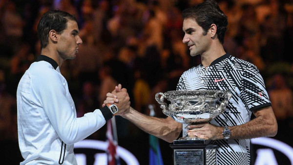 Rekor Grand Slam 2020 Rafael Nadal 20 Roger Federer 20