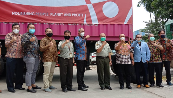 Kementan Lepas Ekspor 5 Ton Bahan Baku Obat ke Jerman