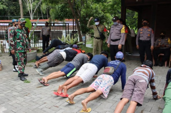 Malas Gunakan Masker, 96.039 Orang di Jateng Terjaring Razia