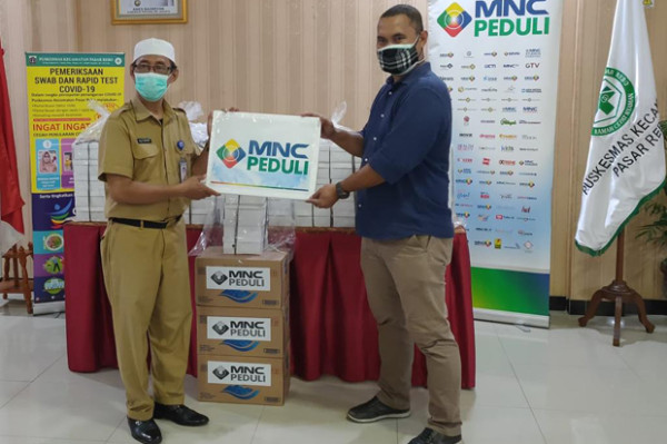 MNC Peduli Salurkan Makanan untuk Petugas di Empat Puskesmas di Jakarta