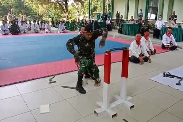 Padepokan dan Dojo Beladiri Diresmikan di Kodim Kabupaten Bogor, Merpati Putih Siapkan Pelatihan