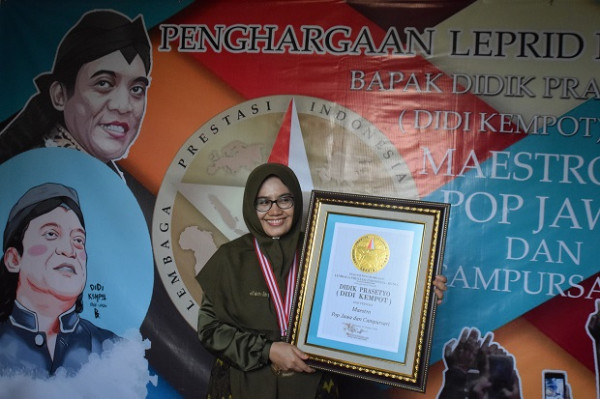 Leprid Anugerahi Didi Kempot Sebagai Maestro Pop Jawa dan Campursari