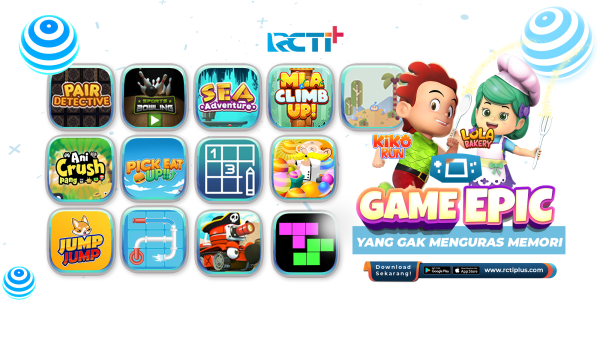 Fitur Game di RCTI Plus Sajikan Pertarungan Game Online, Yuk 