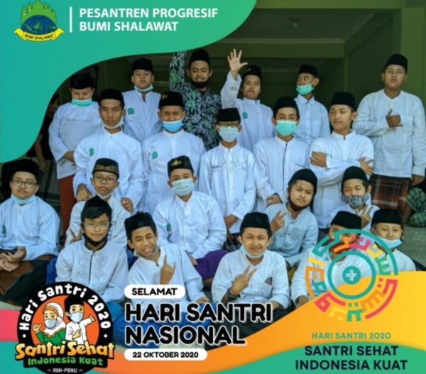 Hari Santri di Bumi Shalawat, Gelar Aneka Lomba dengan Prokes COVID-19