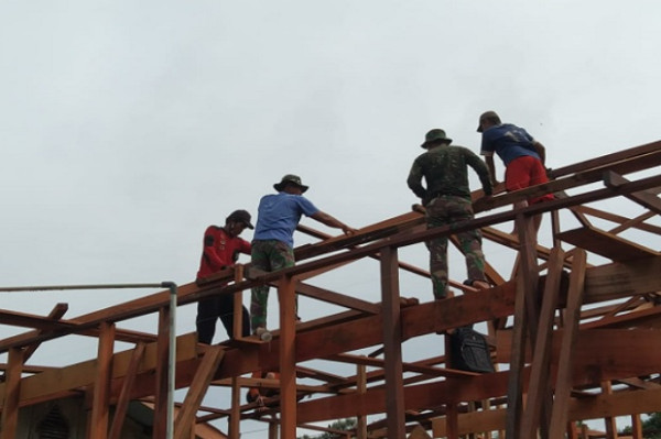TMMD Ke-109, Bangun Daerah Terisolir di Kotawaringin Timur dengan Kebersamaan