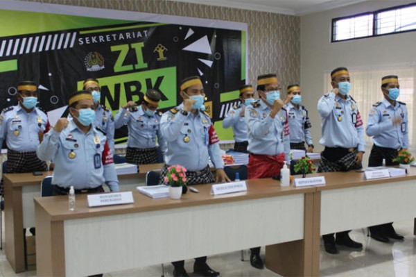 Imigrasi Polewali Mandar Optimistis Raih Predikat Zona Integritas WBK