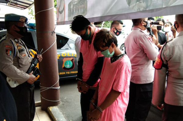 Polisi Gulung Komplotan Penodong Bersenjata Tajam di Terminal Tanjung Priok