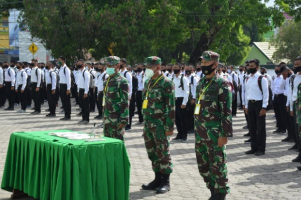 Korem 143, Persit KCK dan KONI Sultra Bantu 730 Rapid Test Calon Prajurit