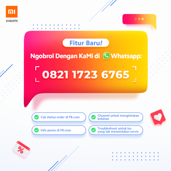 Mi Fans Wajib Simpan Nomer WhatsApp, Berikut Alasannya…