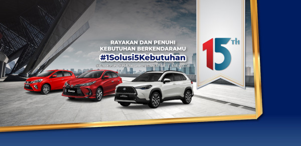 Rayakan HUT 15 Tahun , TAF Beri 5 Kemudahan Memiliki Mobil Impian