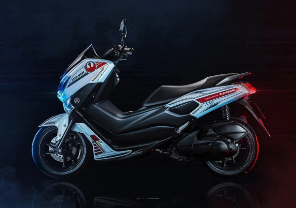 Setelah Jepang, Brasil Luncurkan Yamaha NMax Lama Bercorak Star Wars