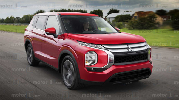 Lebih Besar dan Sangar, Nih! Tampang Asli All New Mitsubishi Outlander
