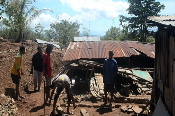 Angin Puting Beliung Hantam Wilayah Belu, Puluhan Rumah Rusak