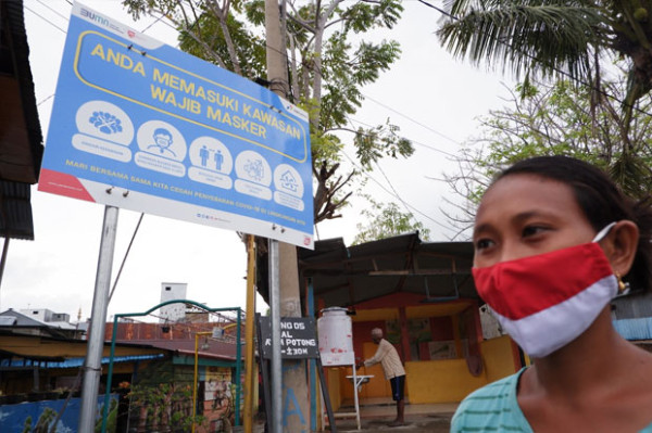 Cegah Penyebaran COVID-19, Pertamina Ajak Warga Parepare Sering Cuci Tangan