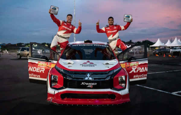 Xpander AP4 Buktikan Kekuatan di Meikarta Sprint Rally 2020